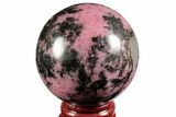 Rhodonite Sphere - Madagascar #180707-1